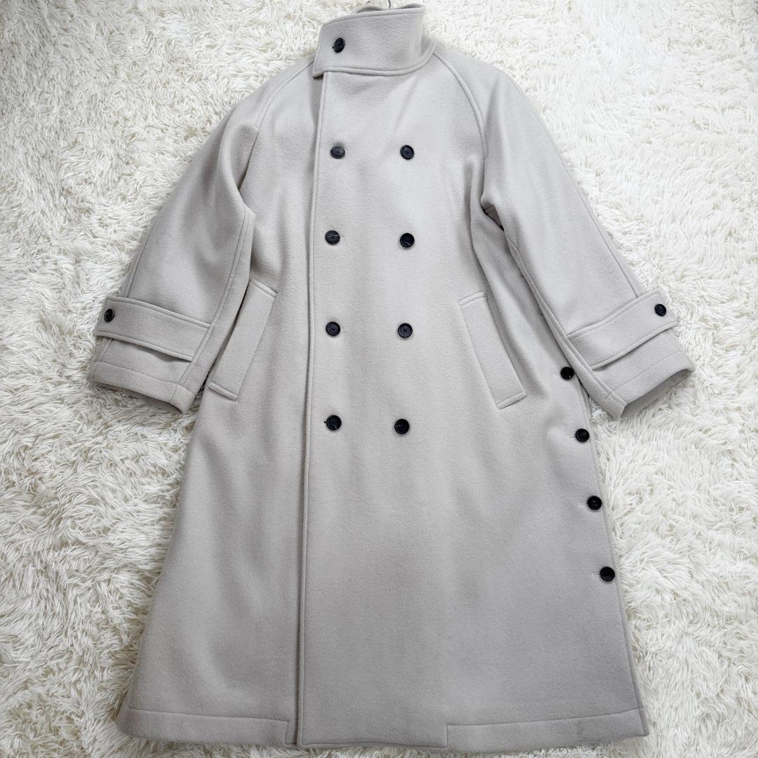 総丈130cm メゾンスペシャル マルチファブリック スタンドカラーコート