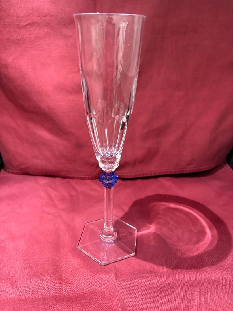 バカラグラス　アルクール　イブ　ブルーボタン 一本