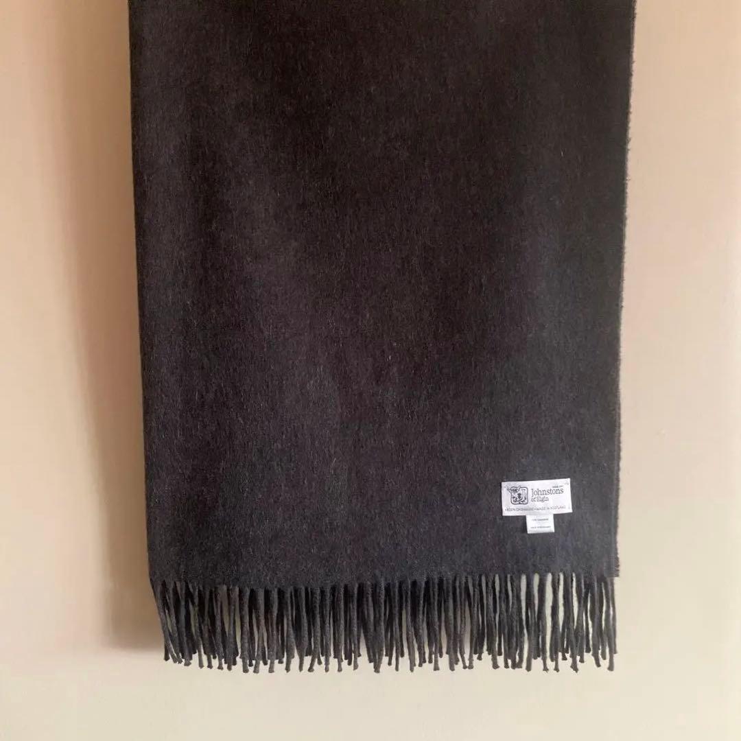 極美品　Johnstons カシミヤ大判ストール　クリーニング済み