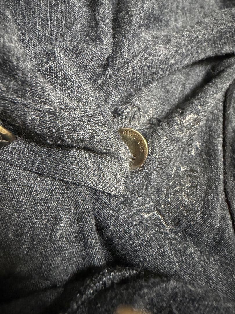 クロムハーツ BSフレアボタン ヘンリーネックロンT