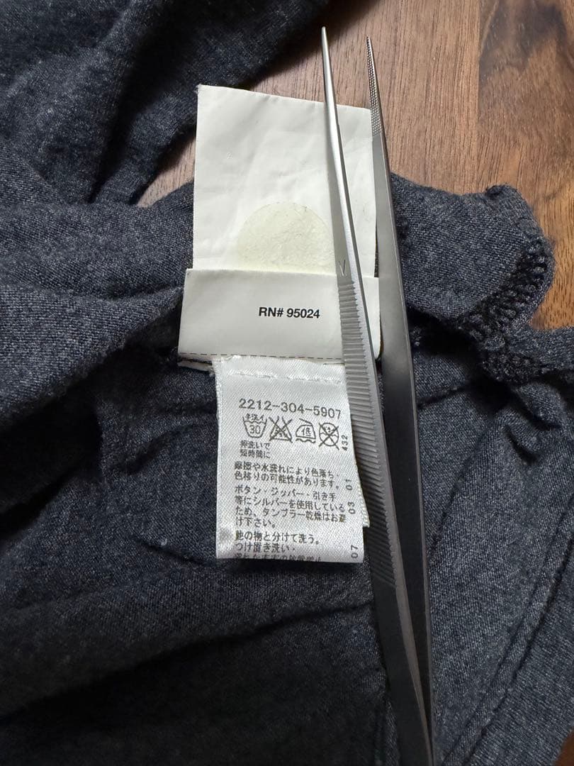 クロムハーツ BSフレアボタン ヘンリーネックロンT