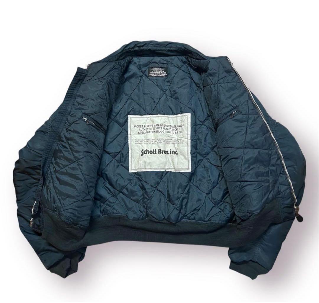 ま*お様 激レア田中シェン着Schott NYC flight jacket L