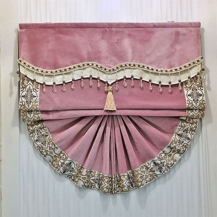 トレープカーテン　円型カーテン　欧式カーテン