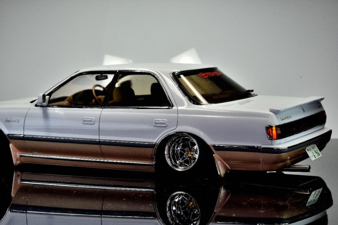 【1/24アオシマ】JZX81クレスタ スーパールーセントG