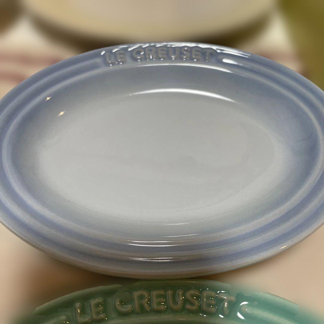 《新品》LE CREUSET ミニオーバルプレート 10枚セット