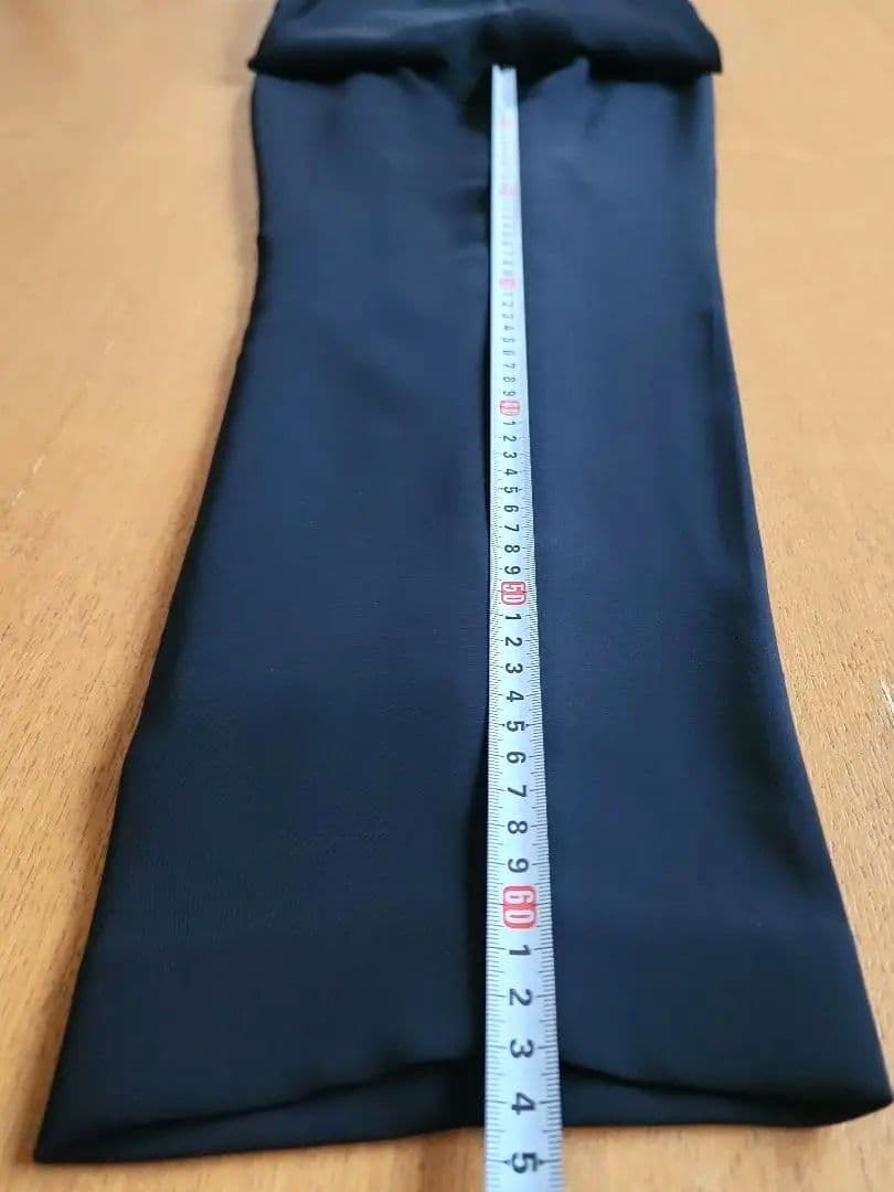 INDIVI インディヴィパンツスーツ ネイビー ノーカラー 38サイズ