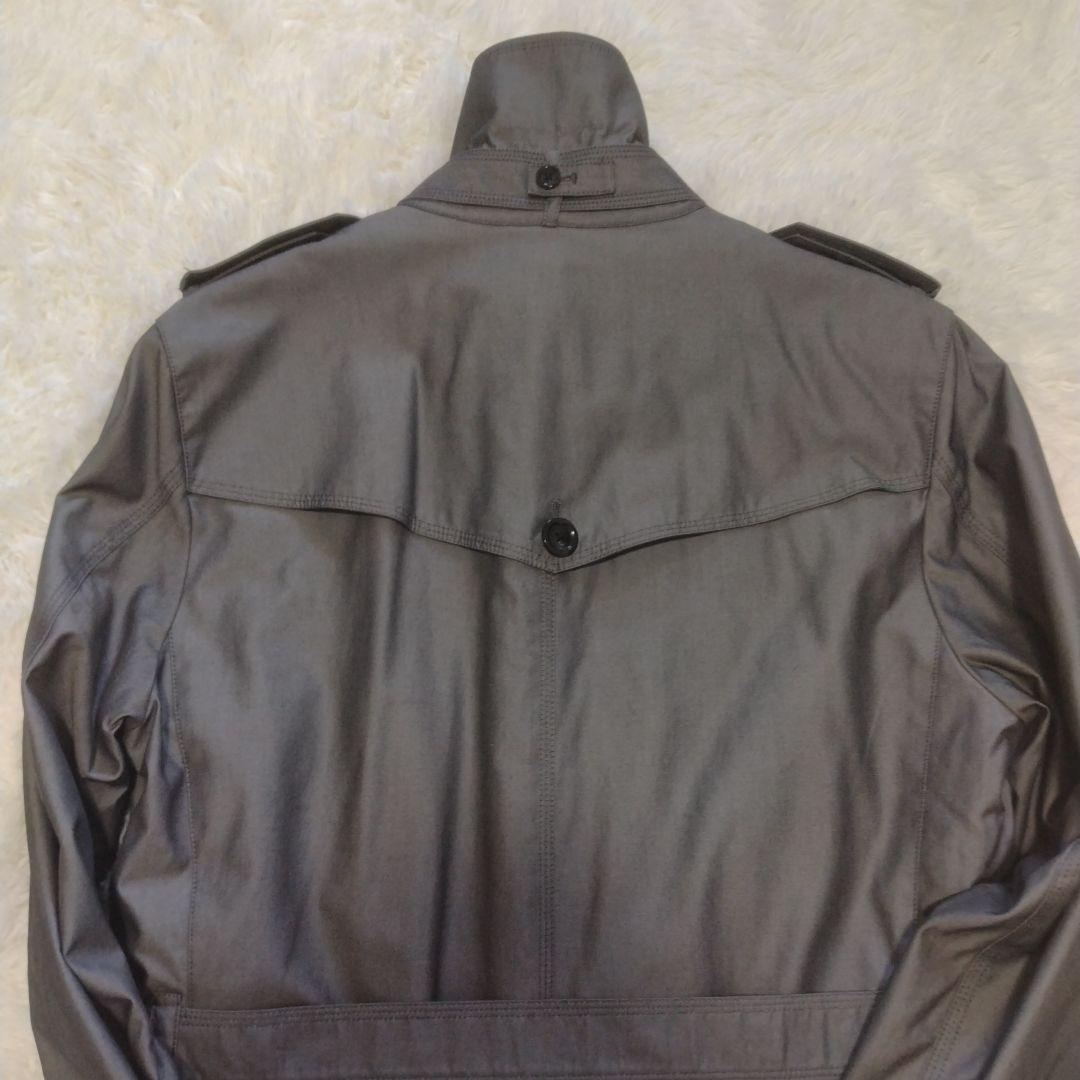 極美品 バーバリー ブラックレーベル ライナー ベルト付 トレンチコート XL