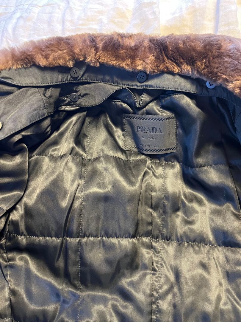 PRADA ミリタリージャケット ブラック