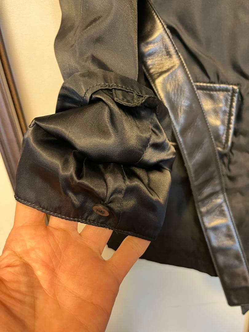 PRADA ミリタリージャケット ブラック