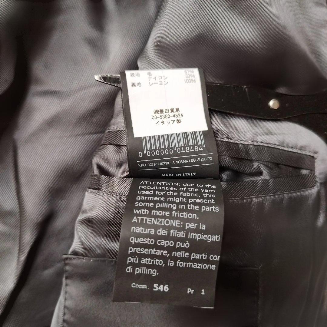 極美品✨イーヴォ ラグランスリーブバルカラーコート イタリア製 S相当