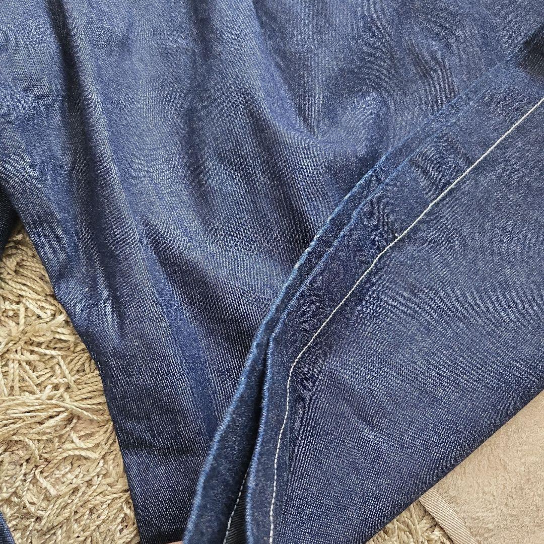 グラミチ × オアスロウ　　デニム　ウェービング　ワイドパンツ　バルーンパンツ