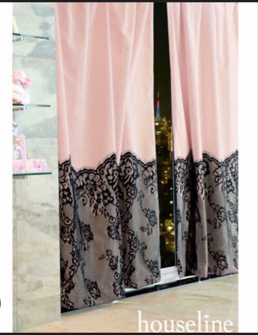 希少！販売終了！新品・未使用品！Rady houseline カーテン