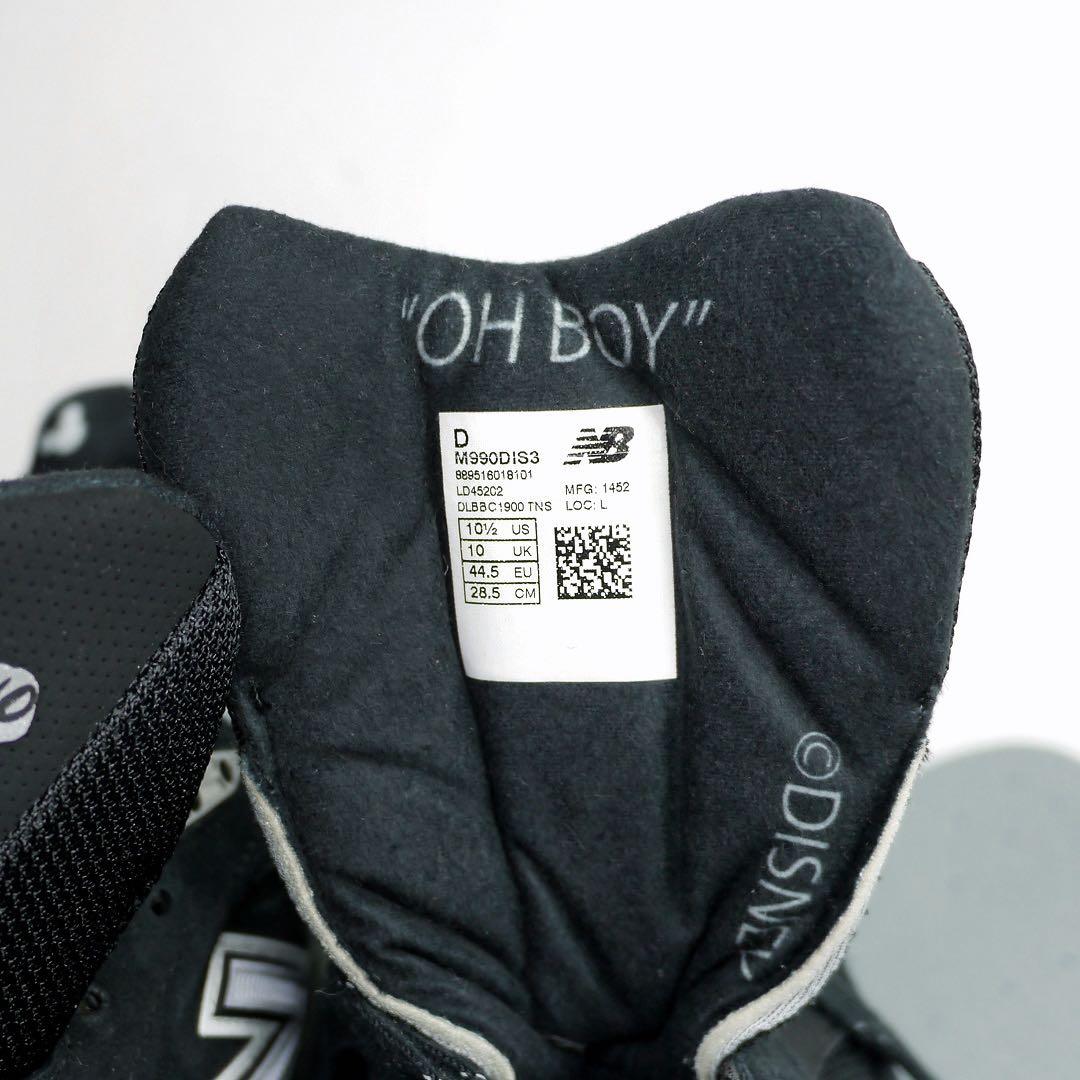 デッド？レア ニューバランス990ディズニー ミッキーマウス スエードスニーカー