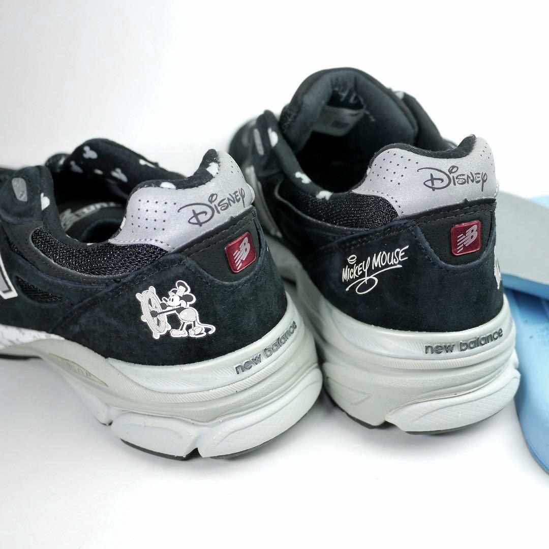 デッド？レア ニューバランス990ディズニー ミッキーマウス スエードスニーカー
