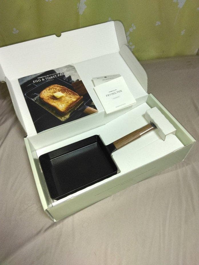 バーミキュラ フライパン EGG＆TOAST PAN 玉子焼き器 レシピブック付