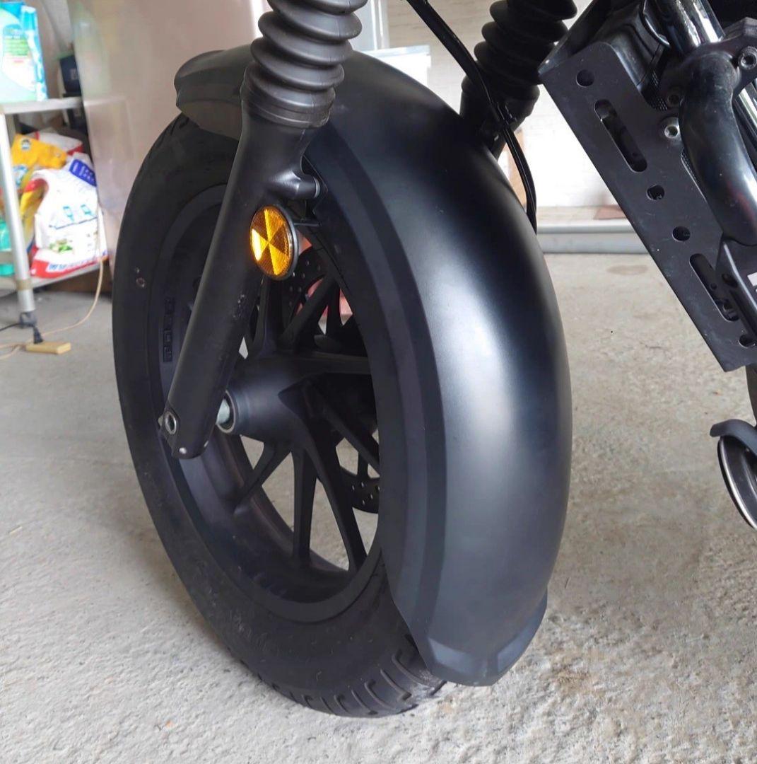 レブル 250 500 フロントフェンダー マッドガード フェアリング ブラック