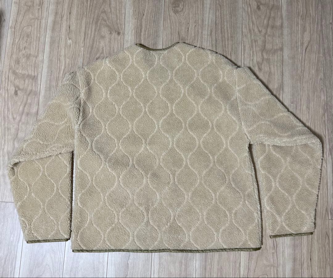 REMI RELIEF スナップ ボア フリース カーディガン ジャケット