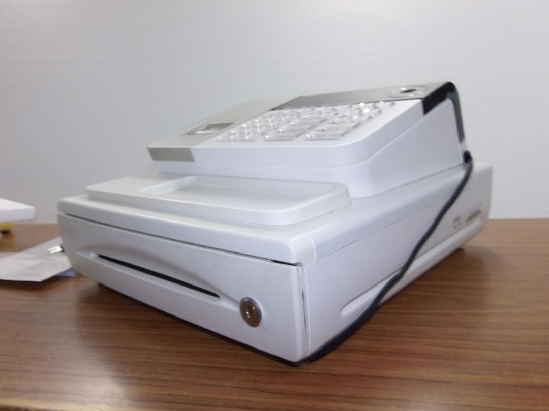 CASIO SE-S30-WE 8部門 軽減税率対応 レジスター 250810