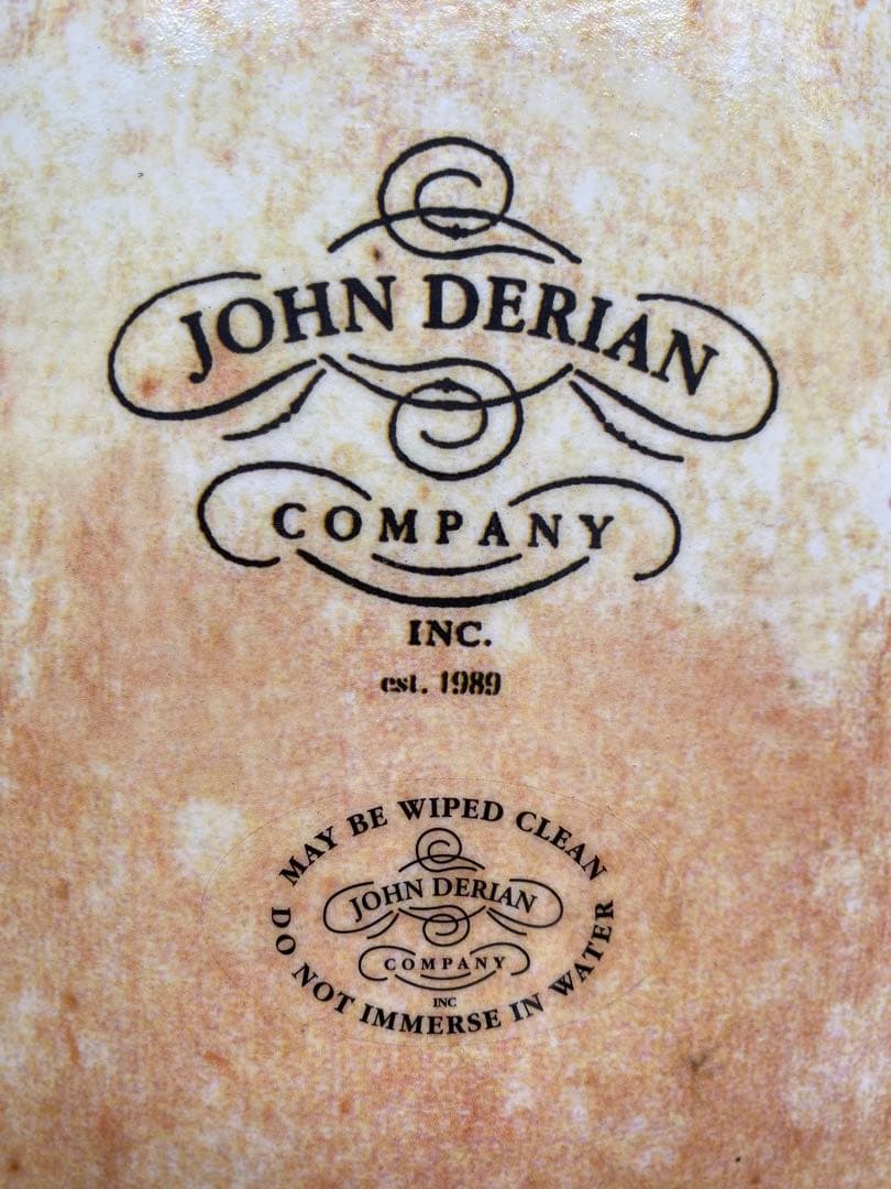 ジョンデリアン　JOHN DERIAN プレート