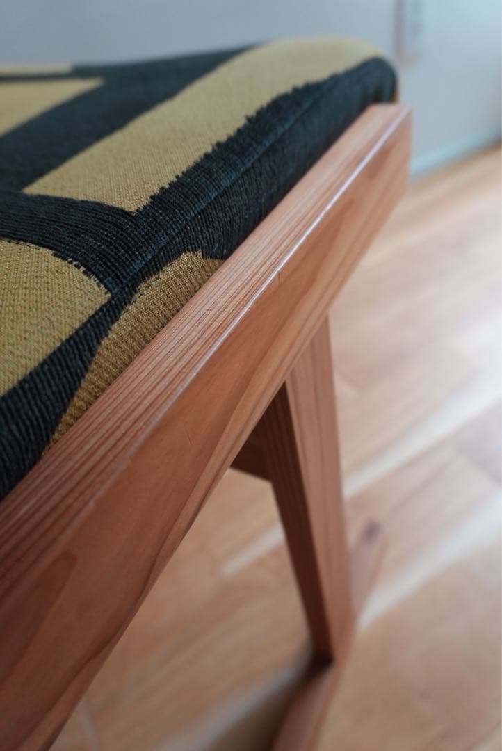 【飛騨産業 × 柚木沙弥郎】スタンダードコレクション 椅子　希少　名作チェア