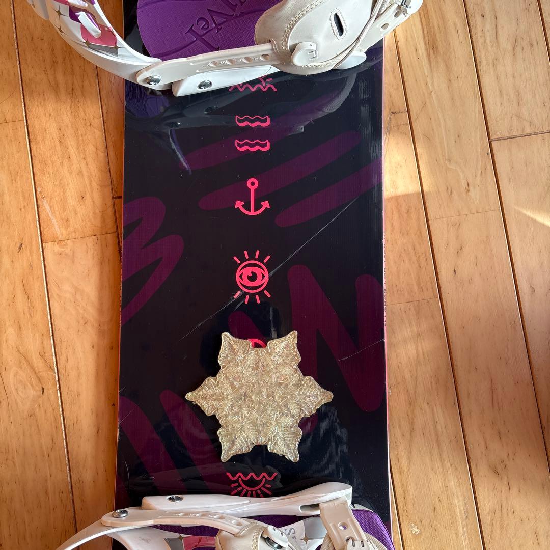 SALOMON スノーボード　BURTONブーツ　バックセット