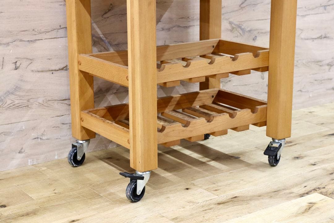 GMHS457○SERVUS ワインラック キャスターラック イタ