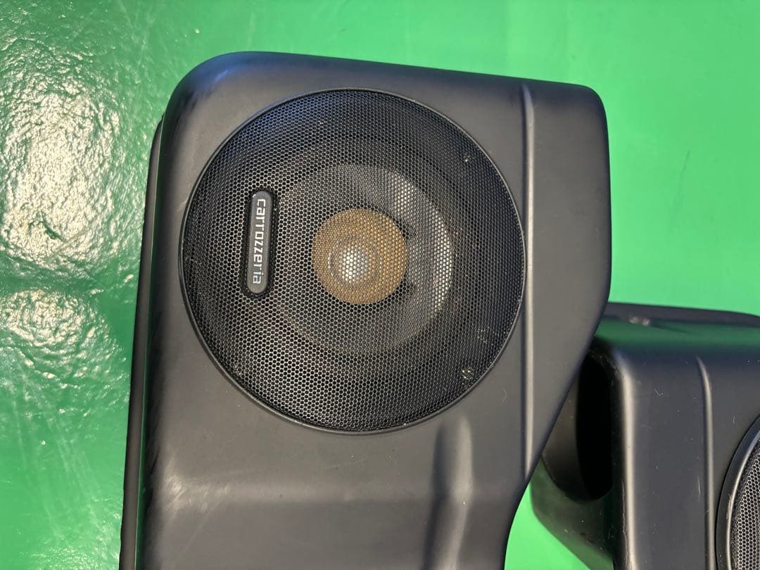 ローバーミニ用カロッツェリア スピーカー ➕ドアポケット2個セット 黒