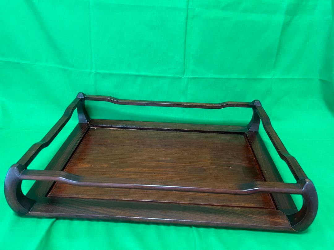 天然唐木台花台現状品のみ高さ約100mmx10cm