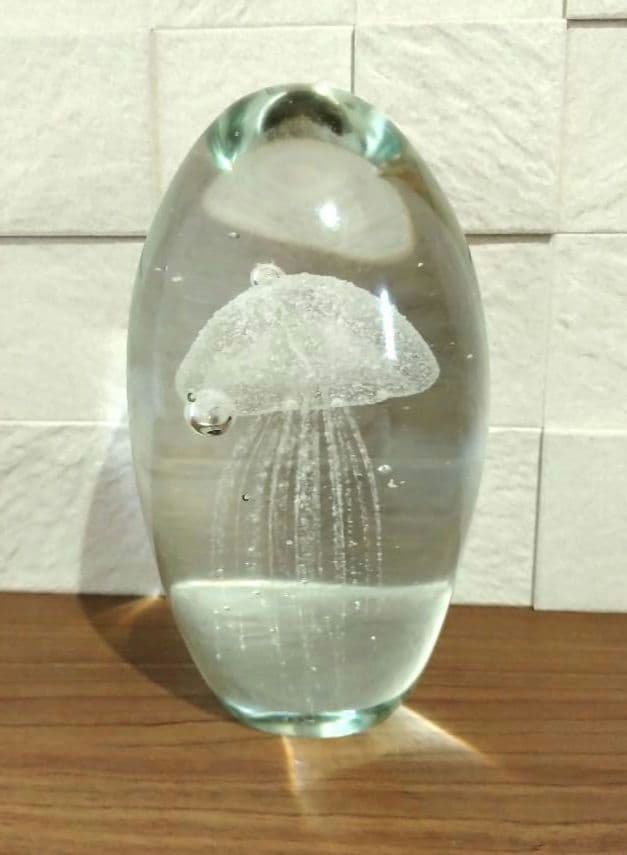 ボーコンセプト　クラゲ　ガラス　置物　オブジェJellyfish スカルプチャー
