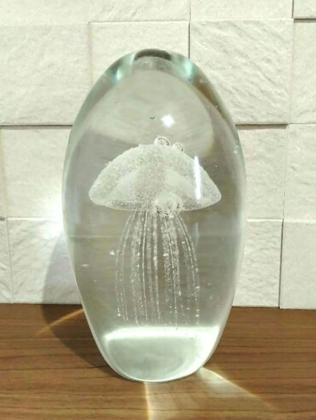 ボーコンセプト　クラゲ　ガラス　置物　オブジェJellyfish スカルプチャー