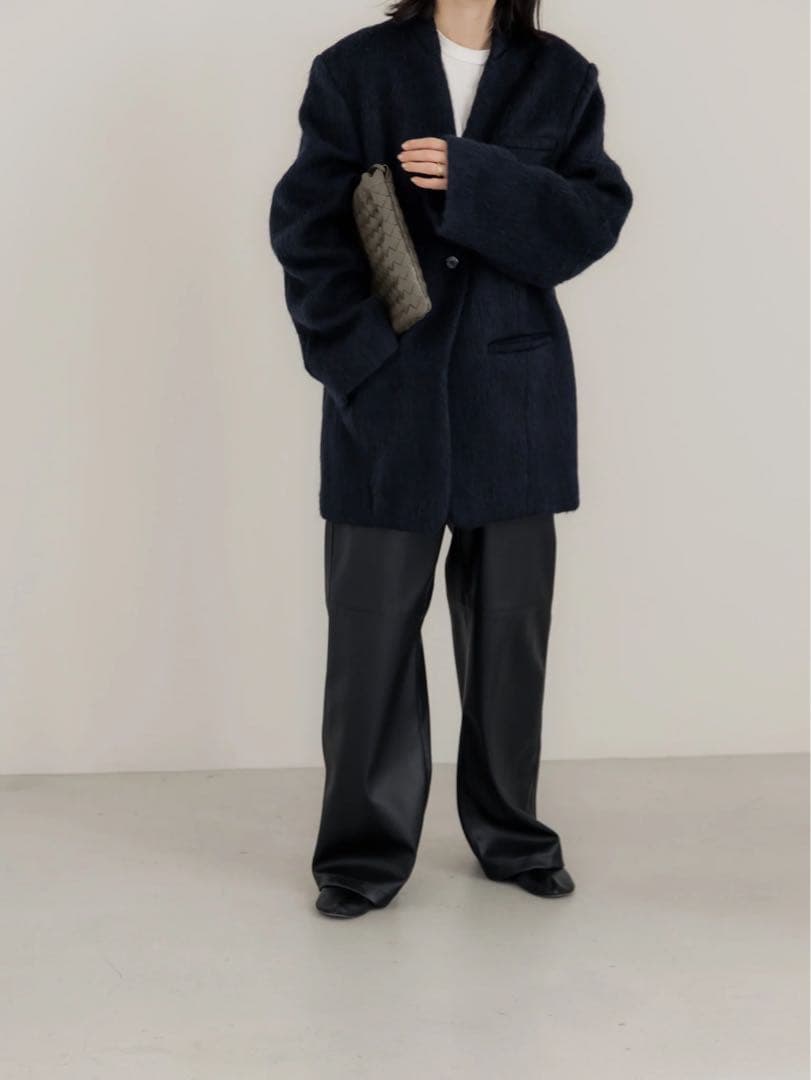【新品未使用】digne shaggy jacket coat