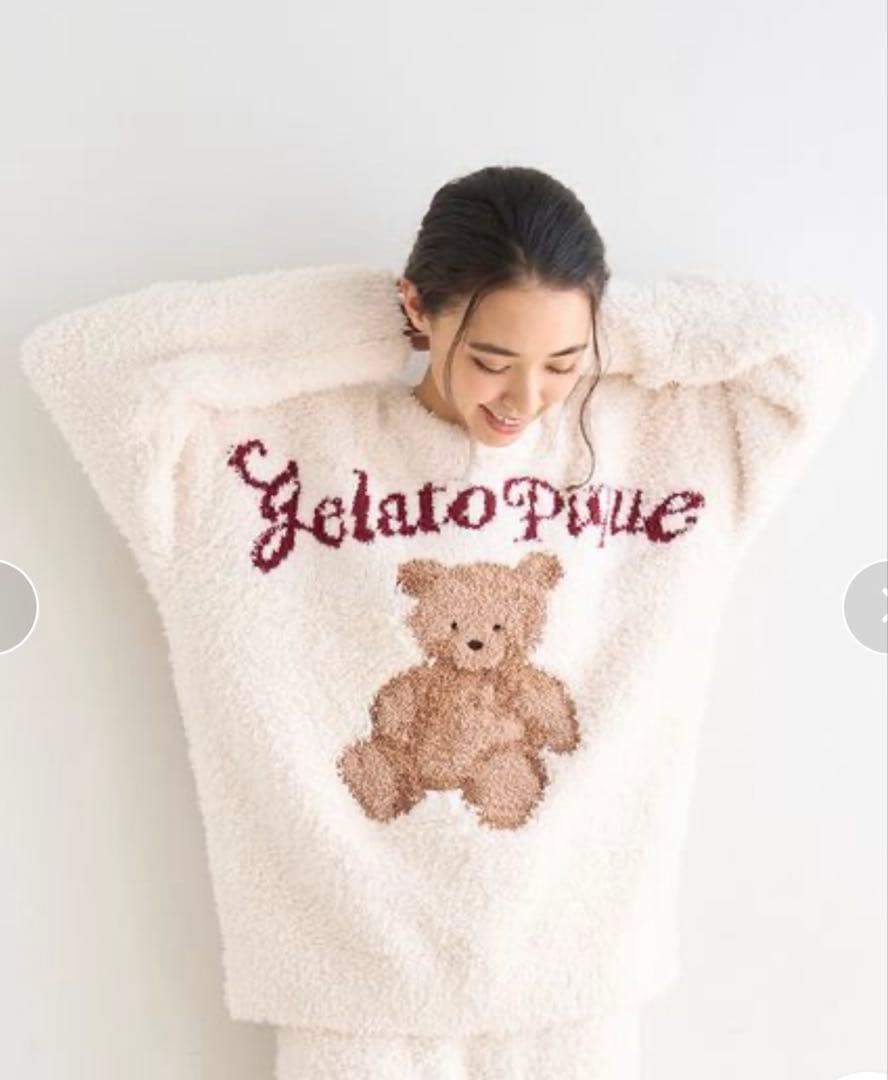 【HOLIDAY】ジェラートスノーベアジャガードプルオーバー