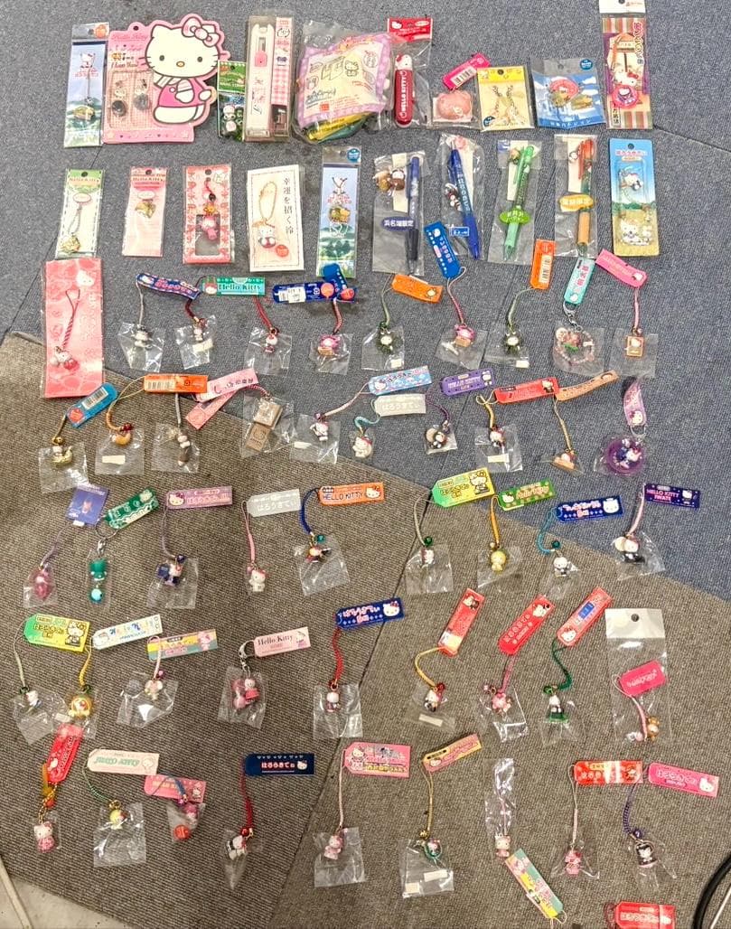 ダ*ド様 ハローキティ 根付　ぬいぐるみボールペン等まとめセット　サンリオ　ご当