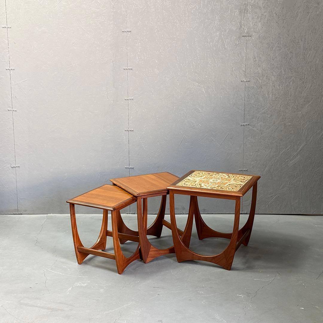 G-PLAN(ジープラン) Astro タイルトップ ネストテーブル (501)