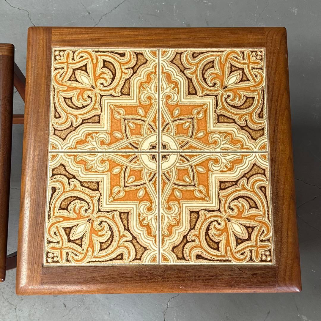 G-PLAN(ジープラン) Astro タイルトップ ネストテーブル (501)