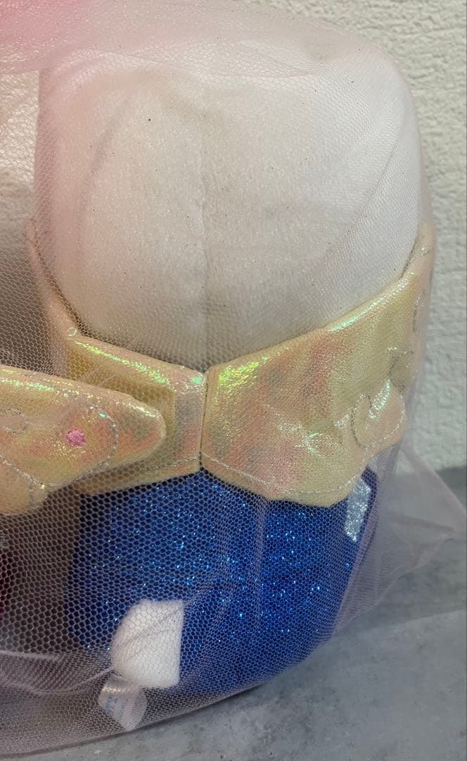 ロ　キティ 収納ボックス兼椅子ドレスのぬいぐるみミスドコラボぬいぐるみストラップ