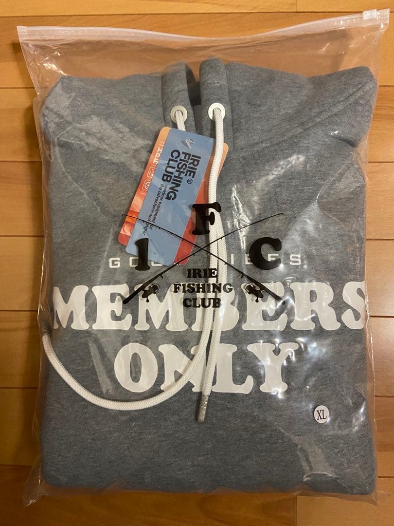 アイリーフィッシングクラブ　限定パーカー　グレーXL