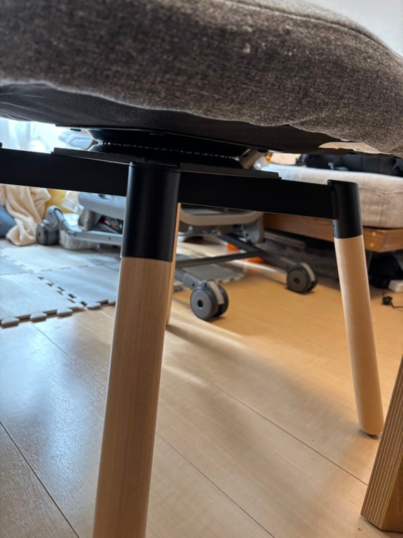 【値下げ交渉可】IKEA ヤンオロフ　グレー　2脚