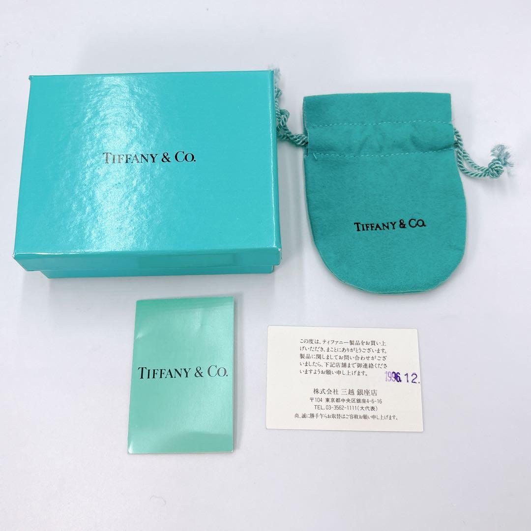 極美品レア オールドティファニー バンブー 19cm ブレスレット シルバー