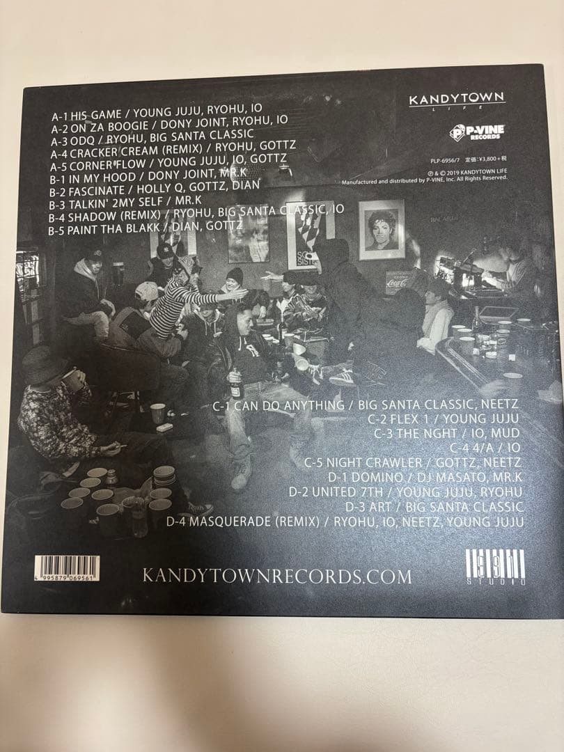 KANDYTOWN black motel レコード　LP