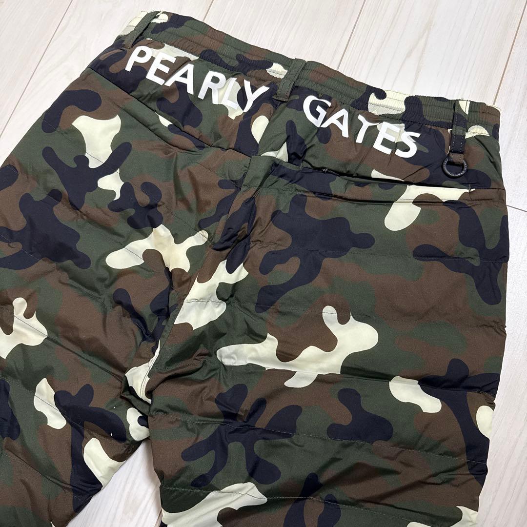 PEARLY GATES パーリーゲイツ★中綿パンツ 迷彩 カモフラ ゴルフ
