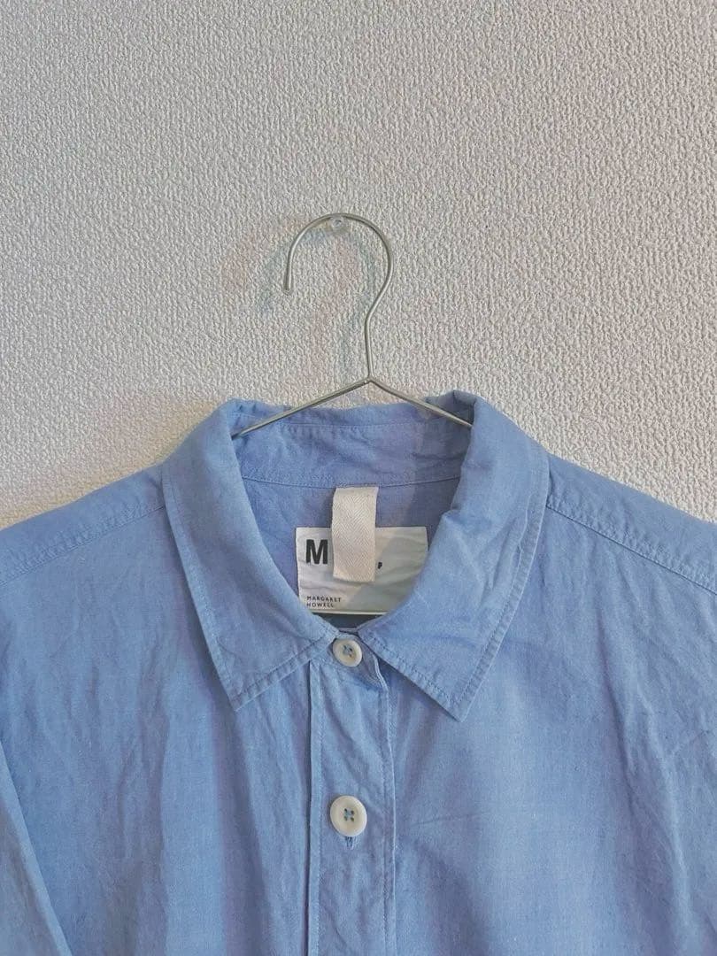 【極美品】MHL. 半袖24年LIGHTWEIGHT COTTON LINEN