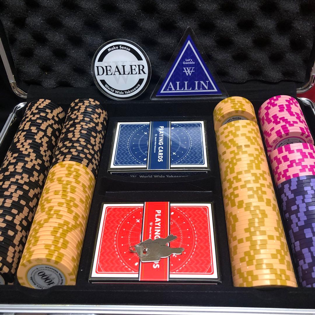 オリジナルポーカーセット　世界のヨコサワ