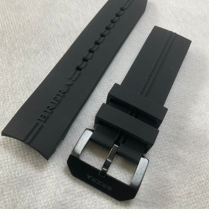 専用。BRERA 純正ベルト　ソットマリノダイバー用　黒