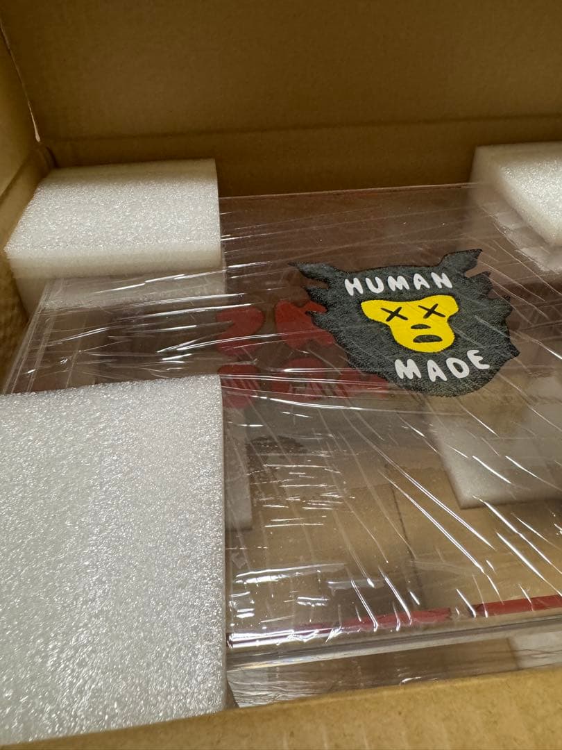⭐︎ HUMAN MADE KAWS ACRYLIC FILE BOX クリアー