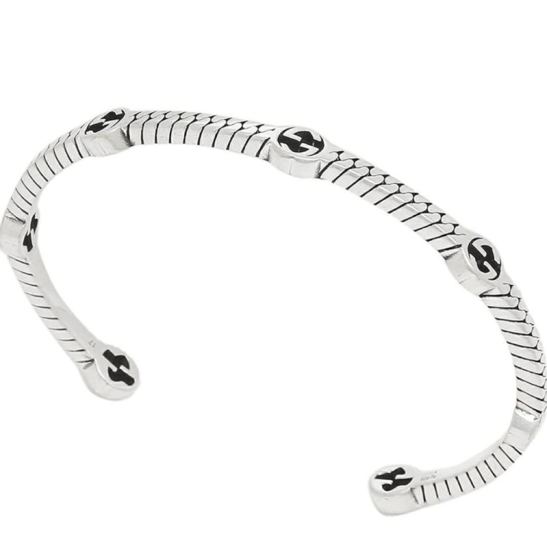 【正規品⭕️】GUCCI グッチ　インターロッキングGバングル　ブレスレット