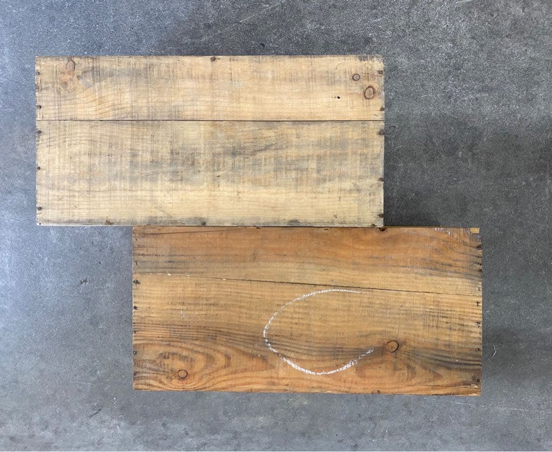 【Bランク】りんご箱10箱1セット USED 中古品　ビンテージ風 古箱