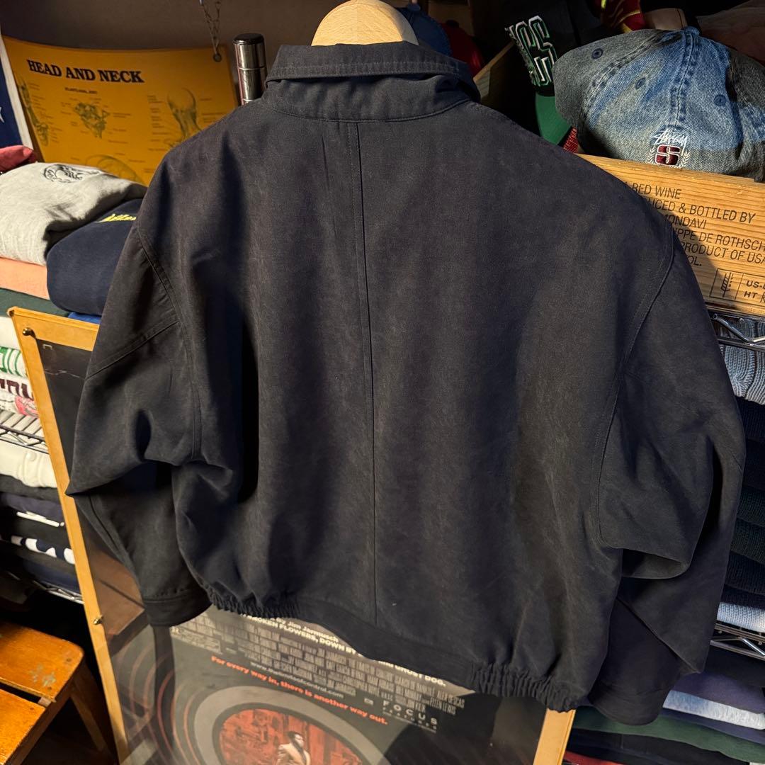 LYLE&SCOTT スウィングトップ ハリントンジャケット 黒 短丈