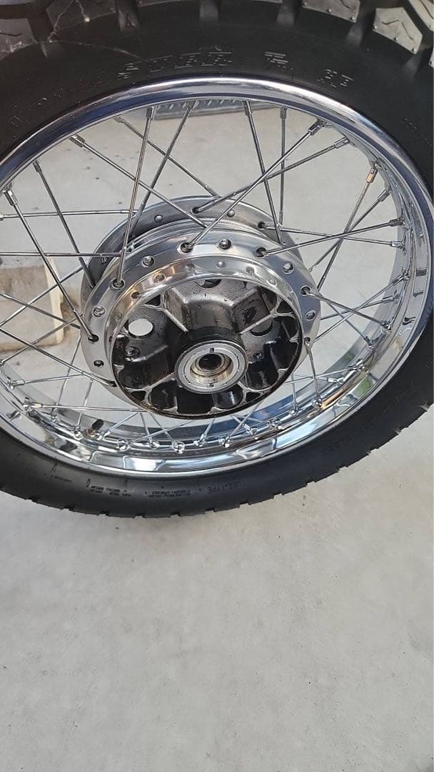 CB750FOUR K4純正前後ホイール