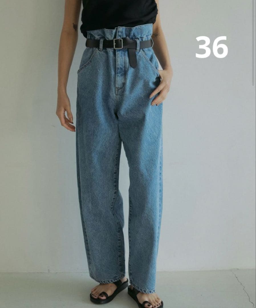 anuke Waist Tuck Denim 36 サイズ